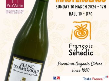 📆 See you on March 10, 2024 at Prowein
📍Hall 10 - booth D70 for a #masterclass on « French Cidre » with @christina_hilker & @aromenspiele, the two german...