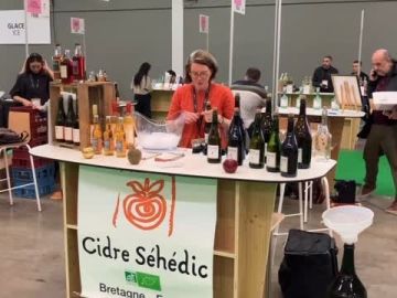 @millesime_bio : venez nombreux découvrir nos cidres d’exception. Montpellier. Du 27 au 29 janvier Hall A4 stand 1521